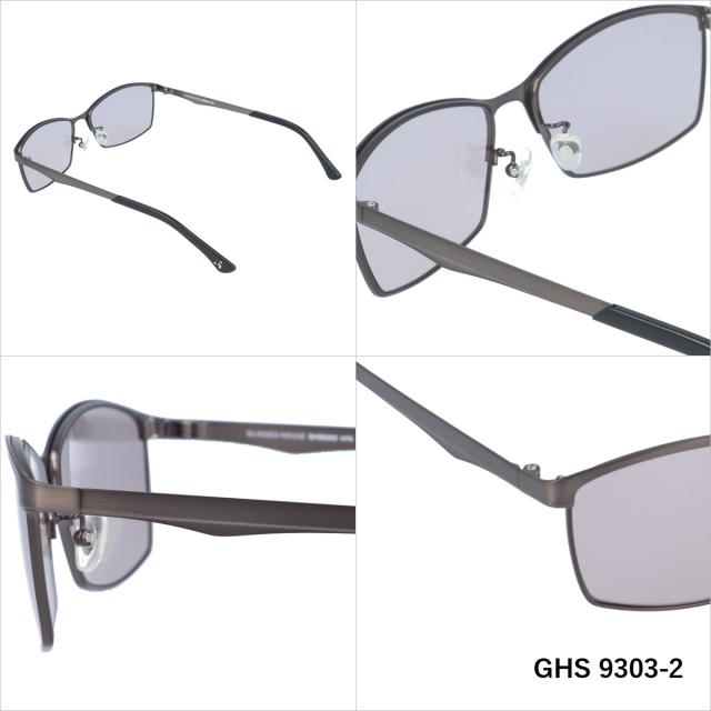 サングラス GLASSES HOUSE グラスハウス GHS 9303 全3色 58サイズ アジアンフィット スクエア型 メンズ レディース UVカット 紫外線 対策 ブランド 眼鏡 メガネ アイウェア_4