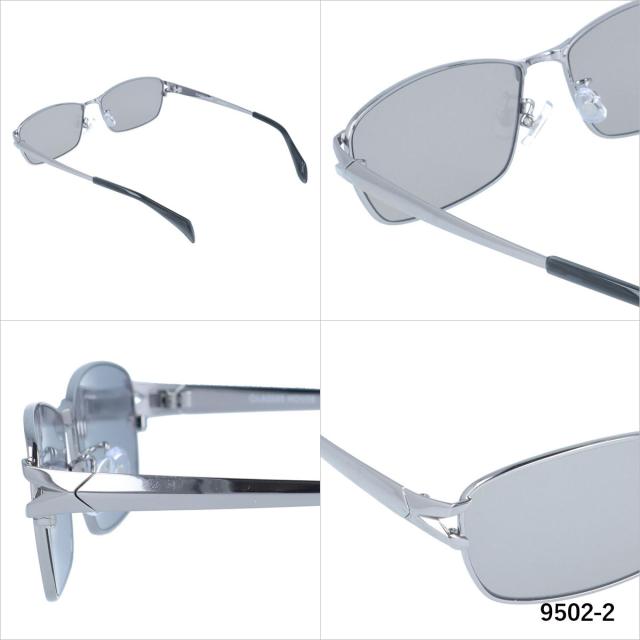 グラスハウス サングラス GLASSES HOUSE GHS 9502 58サイズ アジアンフィット（フルフィット） 調整可能ノーズパッド（クリングス） スクエア型 ユニセックス メンズ レディース_4