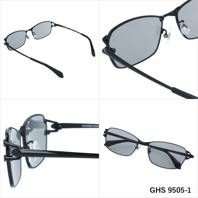 グラスハウス サングラス GLASSES HOUSE GHS 9505 全3カラー 59 スクエア ユニセックス アジアンフィット 調整可能ノーズパッド メンズ レディース 国内正規品_2