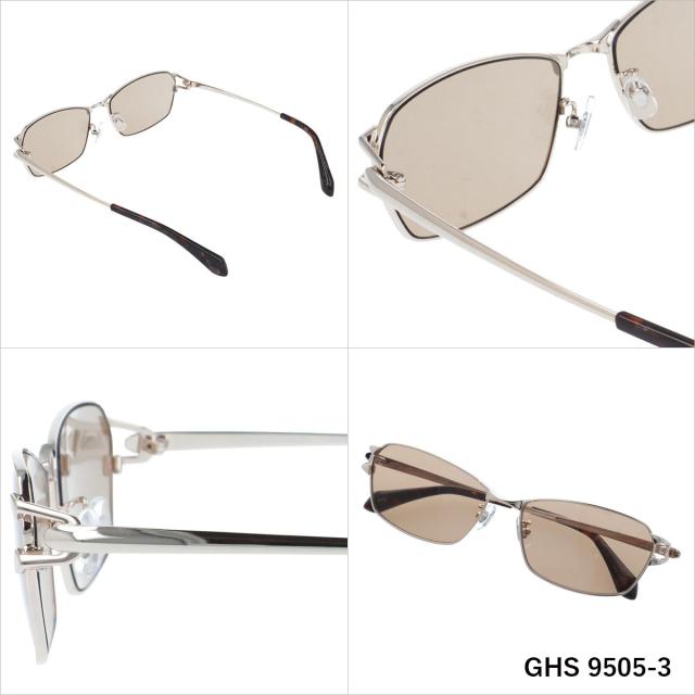 グラスハウス サングラス GLASSES HOUSE GHS 9505 全3カラー 59 スクエア ユニセックス アジアンフィット 調整可能ノーズパッド メンズ レディース 国内正規品_6