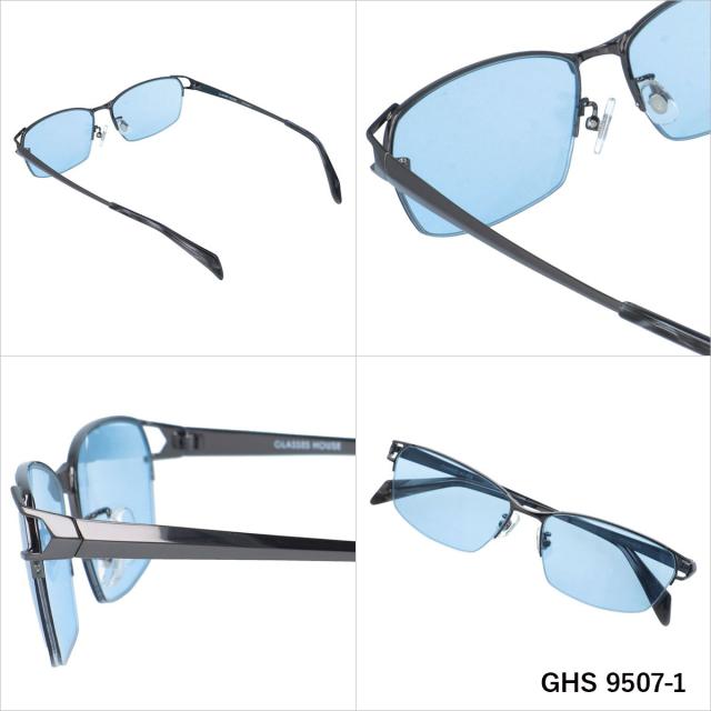 グラスハウス サングラス アジアンフィット 調整可能ノーズパッド GLASSES HOUSE GHS 9507 全3カラー 57 スクエア ユニセックス メンズ レディース 国内正規品_2