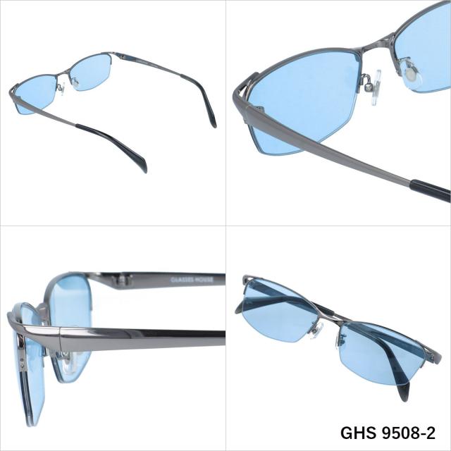 グラスハウス サングラス アジアンフィット 調整可能ノーズパッド GLASSES HOUSE GHS 9508 全3カラー 56 スクエア ユニセックス メンズ レディース 国内正規品_4