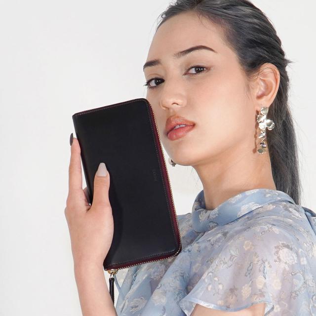 本革 日本製 GOHNE ゴーネ L1101-19A 全3カラー レッド ブルー グリーン made in Tokyo ラウンドファスナー長財布 小銭入れ付き 牛革 リアルレザー イタリアンレザー ウラガノ アドバンレザー 誕生日 記念日 就職祝い 入学祝い 昇格祝い クリスマス ギフト プレゼント 本革 日本製 GOHNE ゴーネ L1101-19A 全3カラー レッド ブルー