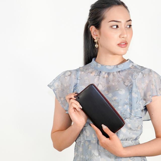 本革 日本製 GOHNE ゴーネ L1101-19A 全3カラー レッド ブルー