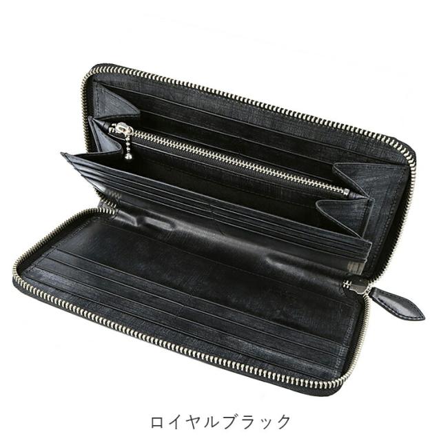 本革 日本製 GOHNE ゴーネ M1105-20A 全4カラー ロイヤルブラック チョコブラウン ネイビーブルー モスグリーン made in Tokyo ラウンドファスナー長財布 トラベルウォレット パスポートウォレット 小銭入れ付き 牛革 リアルレザー ブライドルレザー 通帳_1
