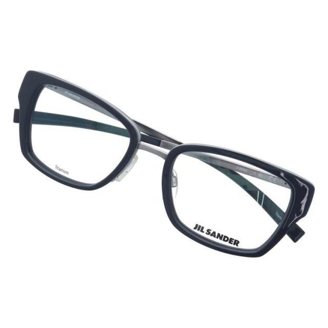 JIL SANDER メガネフレーム スクエア型 伊達メガネ ジル・サンダー