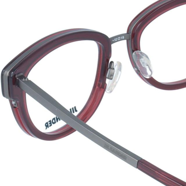 JIL SANDER メガネフレーム ウェリントン型 伊達メガネ ジル・サンダー