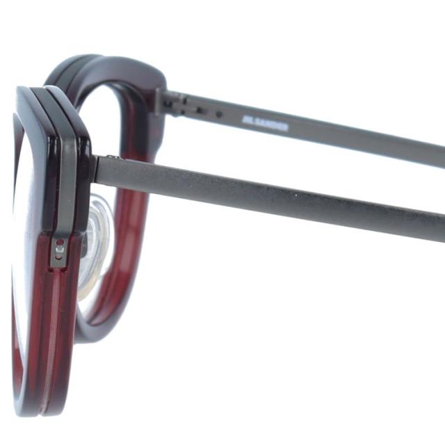 JIL SANDER メガネフレーム ウェリントン型 伊達メガネ ジル・サンダー