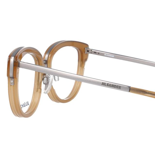 JIL SANDER メガネフレーム ウェリントン型 伊達メガネ ジル・サンダー
