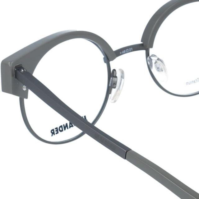 JIL SANDER メガネフレーム ラウンド型 伊達メガネ ジル・サンダー 伊達 眼鏡 J2006-C 48 メンズ レディース ファッションメガネ ハイブランド_6
