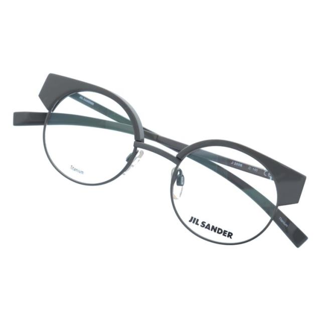 JIL SANDER メガネフレーム ラウンド型 伊達メガネ ジル・サンダー 伊達 眼鏡 J2006-C 48 メンズ レディース ファッションメガネ ハイブランド_9
