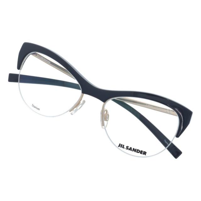 JIL SANDER メガネフレーム フォックス型 伊達メガネ ジル・サンダー 伊達 眼鏡 J2010-C 54 レディース ファッションメガネ ハイブランド_9