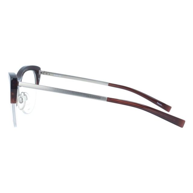 JIL SANDER メガネフレーム フォックス型 伊達メガネ ジル・サンダー