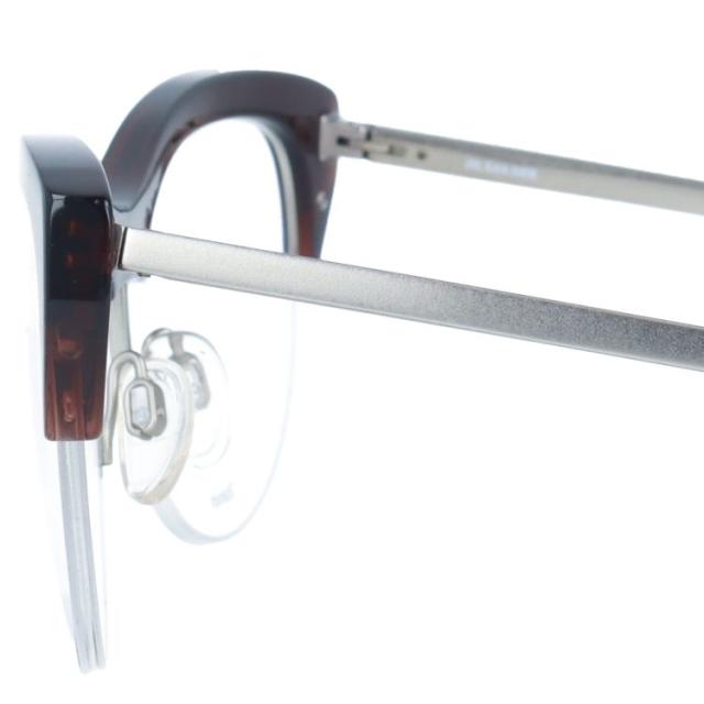 JIL SANDER メガネフレーム フォックス型 伊達メガネ ジル・サンダー