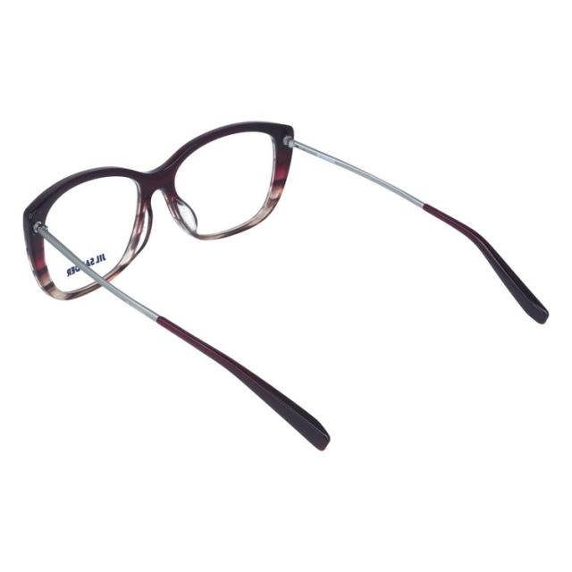 JIL SANDER メガネフレーム スクエア型 伊達メガネ ジル・サンダー