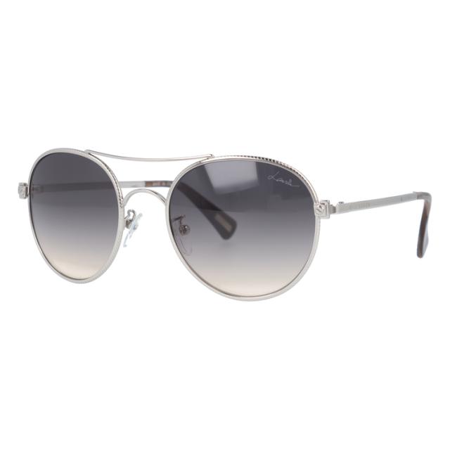 【国内正規品】ランバン パリス サングラス ラウンド型 LANVIN PARIS SLN067 0579 53サイズ （ダブルブリッジ） ユニセックス メンズ レディース アウトドア ドライブ UVカット 紫外線_1