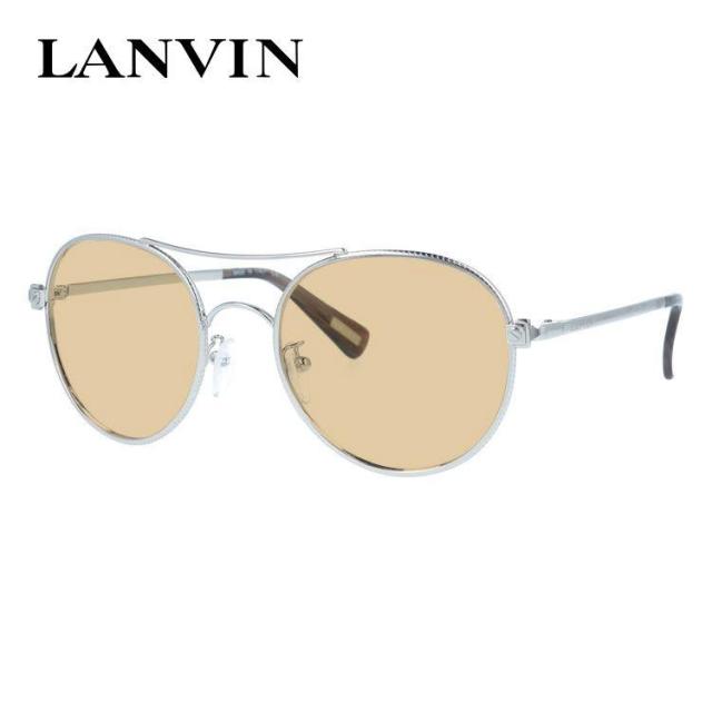 【選べる水晶体15色】【国内定まり品】ランバン パリス 黒眼鏡 LANVIN PARIS SLN067 0579 53大きさ ラウンド（ダブルブリッジ回路） メンズ レディース