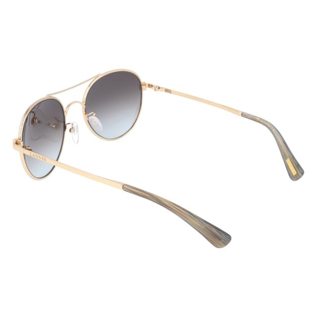 【国内正規品】ランバン パリス サングラス ラウンド型 LANVIN PARIS SLN067 300F 53サイズ （ダブルブリッジ） ユニセックス メンズ レディース アウトドア ドライブ UVカット 紫外線_5