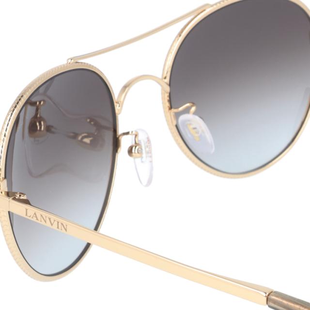 【国内正規品】ランバン パリス サングラス ラウンド型 LANVIN PARIS SLN067 300F 53サイズ （ダブルブリッジ） ユニセックス メンズ レディース アウトドア ドライブ UVカット 紫外線_6