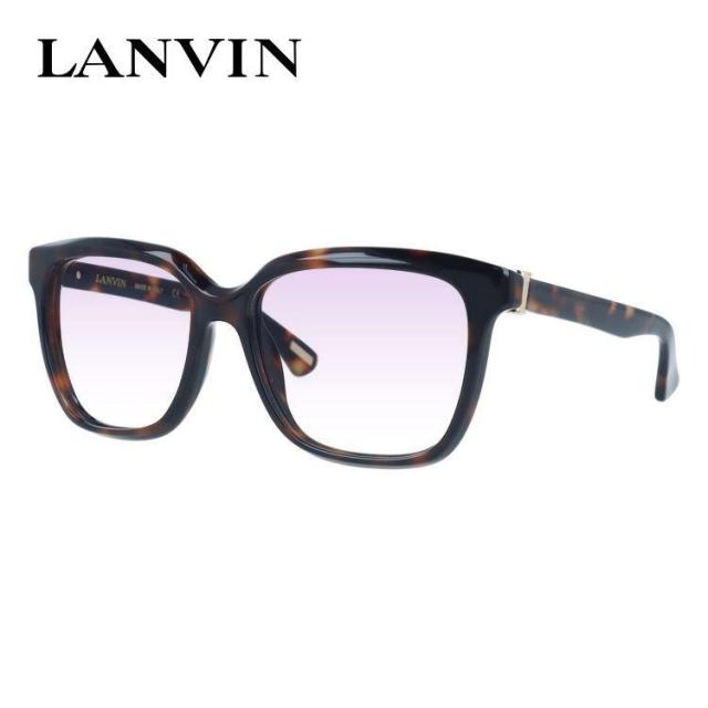 【選べる水晶体15色】【国内定まり品】ランバン パリス 黒眼鏡 レギュラー相応う LANVIN PARIS SLN676M 0C10 55大きさ ウェリントン型 メンズ レディース