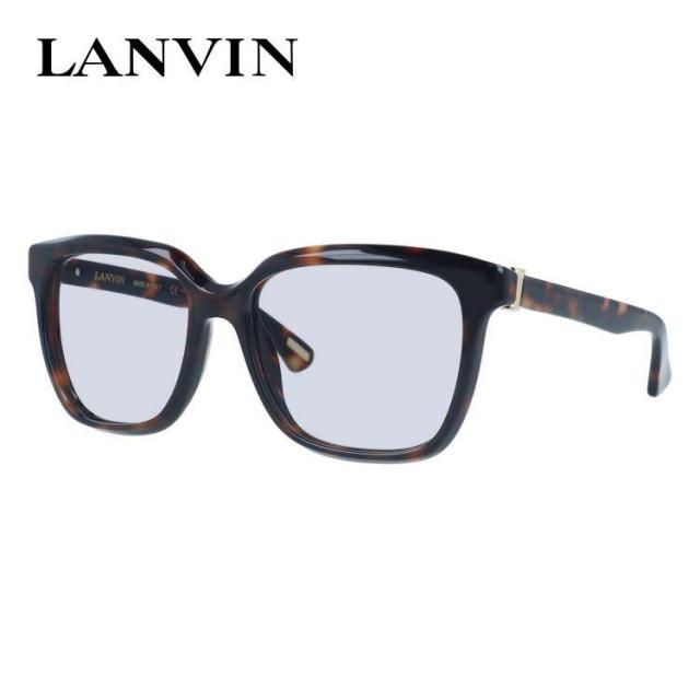 【選べる水晶体15色】【国内定まり品】ランバン パリス 黒眼鏡 レギュラー相応う LANVIN PARIS SLN676M 0C10 55大きさ ウェリントン型 メンズ レディース