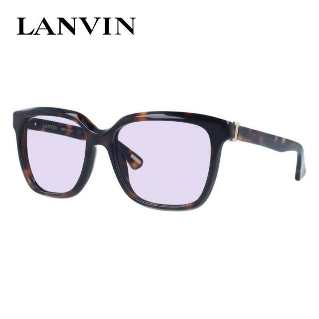 【選べる水晶体15色】【国内定まり品】ランバン パリス 黒眼鏡 レギュラー相応う LANVIN PARIS SLN676M 0C10 55大きさ ウェリントン型 メンズ レディース