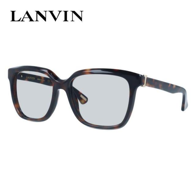 【選べる水晶体15色】【国内定まり品】ランバン パリス 黒眼鏡 レギュラー相応う LANVIN PARIS SLN676M 0C10 55大きさ ウェリントン型 メンズ レディース