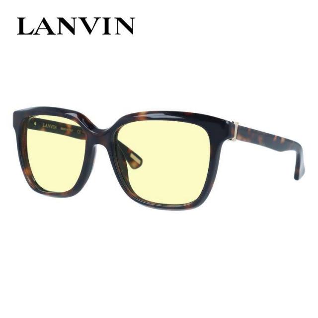 【選べる水晶体15色】【国内定まり品】ランバン パリス 黒眼鏡 レギュラー相応う LANVIN PARIS SLN676M 0C10 55大きさ ウェリントン型 メンズ レディース