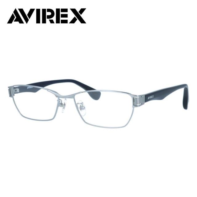 アヴィレックス メガネ フレーム AVIREX AR101 SL 56 伊達メガネ 度付き 度入り 遠近両用 老眼鏡 アジアンフィット  スクエア メンズ レディース 国内正規品