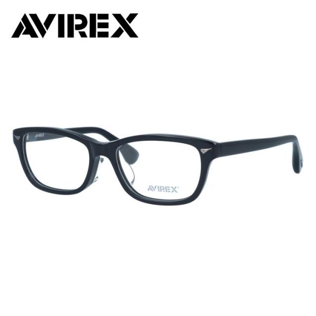 アヴィレックス メガネ フレーム AVIREX AR201 B 54 伊達メガネ 度付き 度入り 遠近両用 老眼鏡 アジアンフィット スクエア メンズ レディース 国内正規品