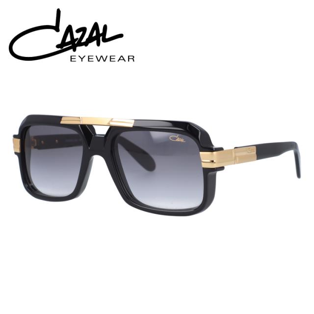 【国内正規品】カザール サングラス スクエア型 レジェンズ CAZAL LEGENDS MOD.663/3 001 56サイズ （ダブルブリッジ） ユニセックス メンズ レディース アウトドア ドライブ 人気 ハイブランド セレブ UVカット 紫外線