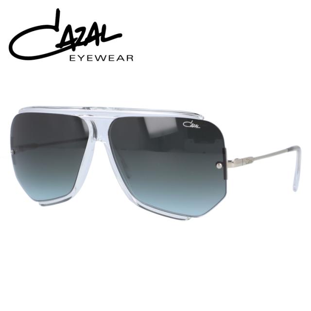 【国内正規品】カザール サングラス スクエア型 レジェンズ CAZAL LEGENDS MOD.850 003 64サイズ （ハーフリム） ユニセックス レギュラーフィット メンズ レディース アウトドア ドライブ 人気 ハイブランド セレブ UVカット 紫外線