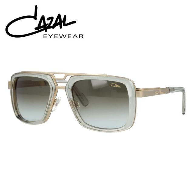 【国内正規品】 カザール サングラス カラーレンズ メンズ レディース UVカット CAZAL ブランド MOD.9104 003 54 スクエア 紫外線 対策 おすすめ 人気 プレゼント 運転 ドライブ レジャー キャンプ アウトドア 釣り フィッシングの通販は