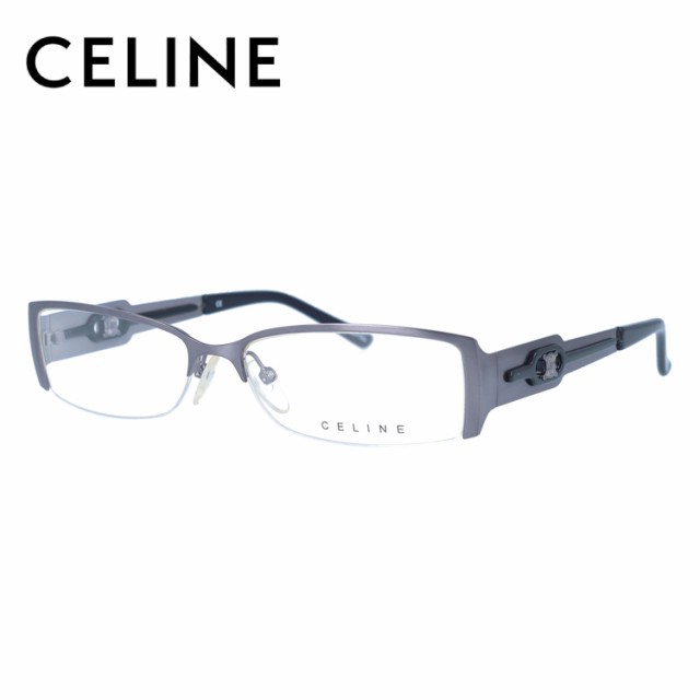 セリーヌ メガネフレーム CELINE VC1410M 0K33 54サイズ スクエア レディース ブラゾン アイコン ロゴ