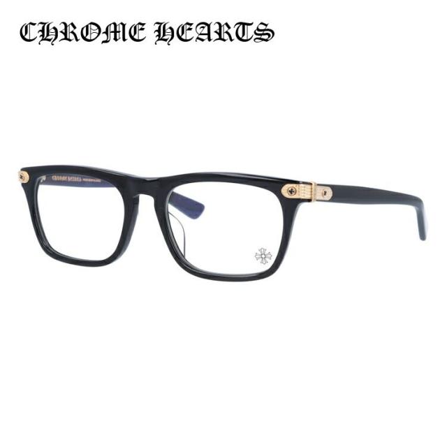 クロムハーツ メガネフレーム レギュラーフィット CHROME HEARTS BEAU NER BK-GP 53