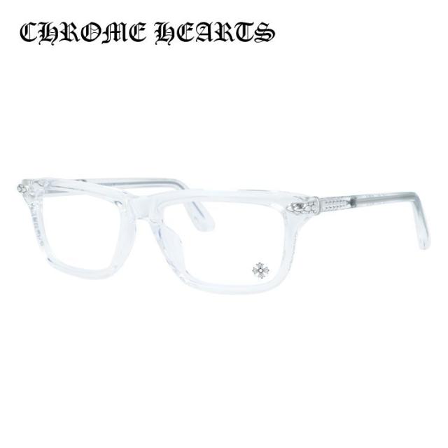 クロムハーツ メガネフレーム 伊達メガネ アジアンフィット CHROME HEARTS LITTLE DINGER CRYS 54 フレアニー ウェリントン ユニセックス メンズ レディース