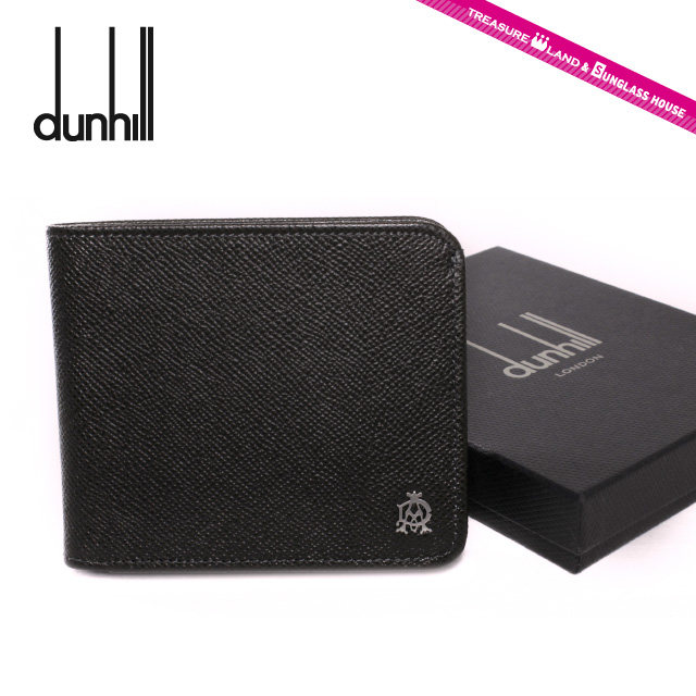 ダンヒル 折り財布 dunhill L2M131Z BOURDON（ボードン） ダークグレー （小銭入れ無） 折り財布 ウォレット メンズ 革 レザー 誕生日 記念日 ご褒美 新社会人 ギフト プレゼント