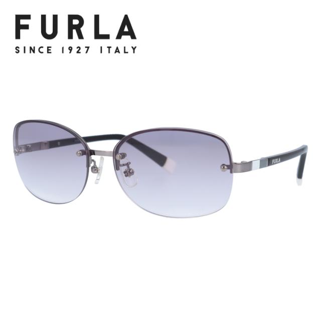【訳あり】フルラ FURLA 黒眼鏡 オーバル型 SU4356J 0568 59大きさ レディース 御上さん ブランド名黒眼鏡 UVはね除ける 紫外線 心地よい 流行り物 アウトドア 運転