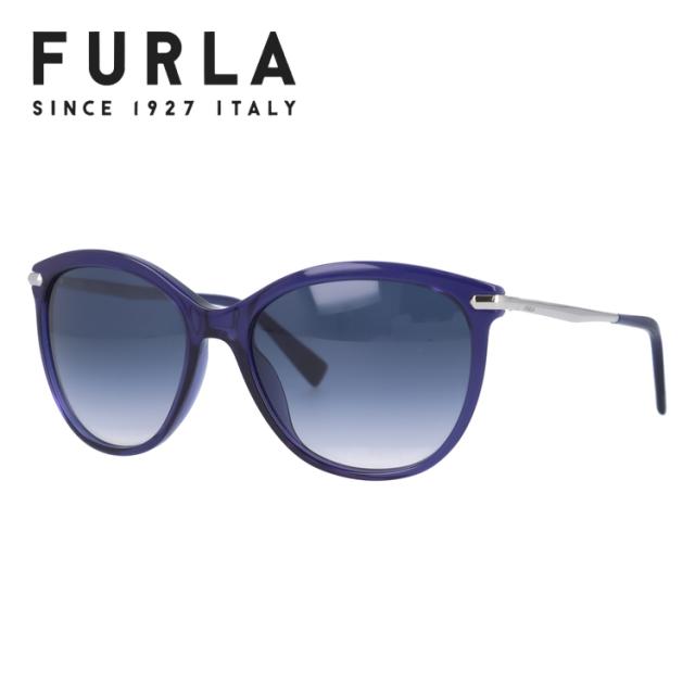【国内正規品】フルラ サングラス オーバル型 レギュラーフィット FURLA SU4961 0T31 55サイズ ユニセックス メンズ レディース アウトドア ドライブ UVカット 紫外線