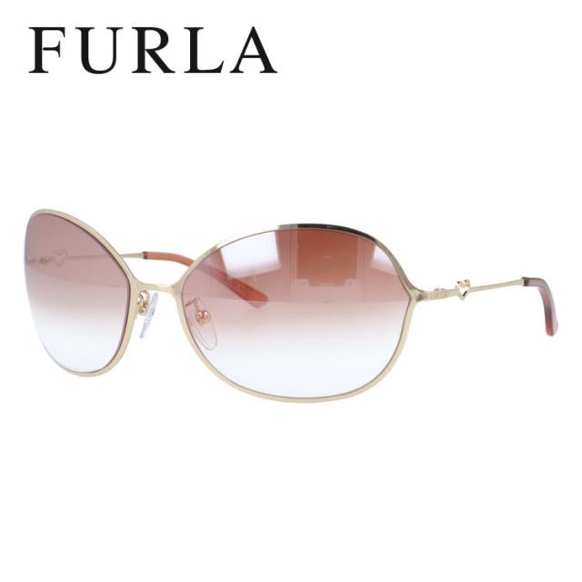 訳あり フルラ サングラス FURLA SU4052G 300 63 オーバル アウトレット品 ユニセックス メンズ レディース
