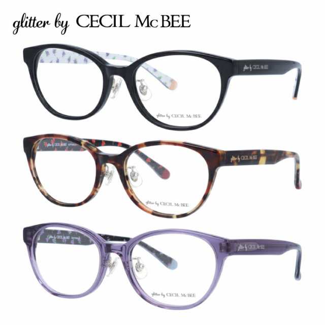 グリッターバイセシルマクビー メガネフレーム glitter by CECIL McBEE