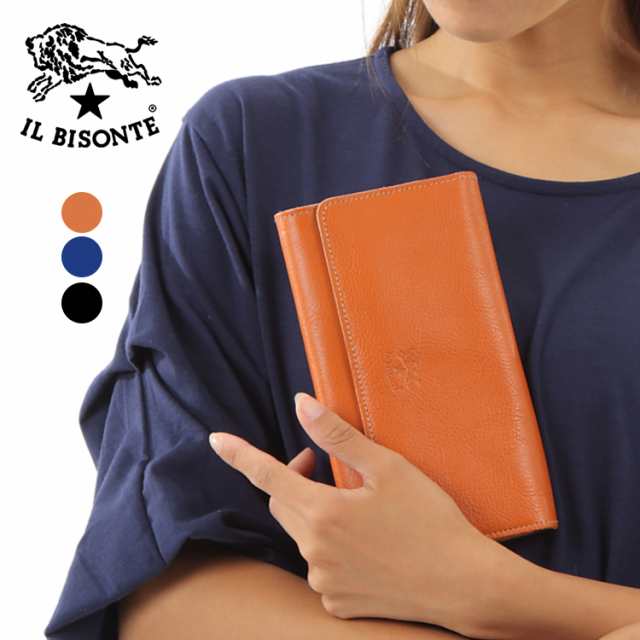 イルビゾンテ 長財布 IL BISONTE C1059 P 全3カラー 牛革 小銭入れ付