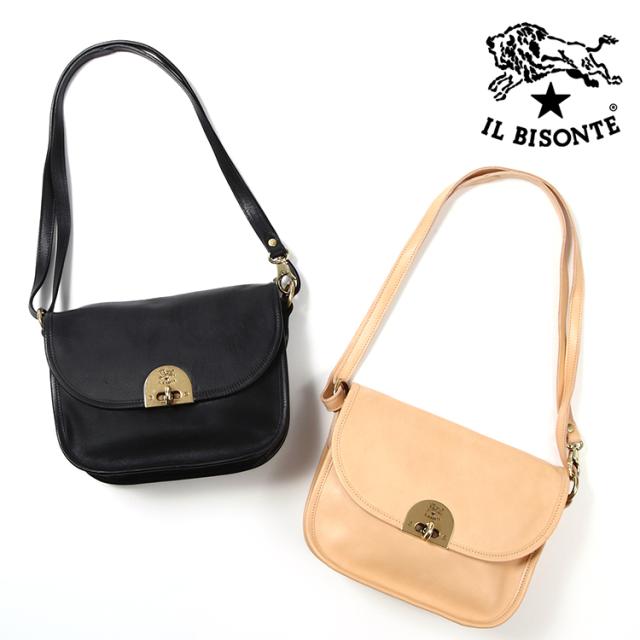 【訳あり】イルビゾンテ ショルダーバッグ IL BISONTE A2708 P 全2カラー 牛革 2wayショルダーバッグ レディース 斜め掛け可 誕生日 記念日 プレゼント