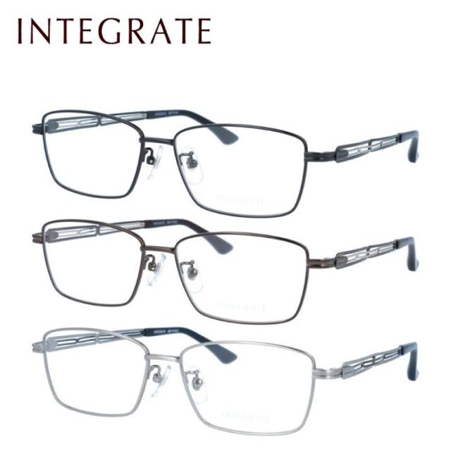インテグレート メガネフレーム 伊達メガネ INTEGRATE IGF 7118 55 スクエア ユニセックス メンズ レディース