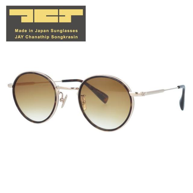 ジェイ サングラス JAY JAY-1 GOLD 46 ボストン 日本製 チャナティップモデル ユニセックス メンズ レディース 国内正規品