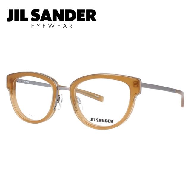 JIL SANDER メガネフレーム ウェリントン型 伊達メガネ ジル・サンダー 伊達 眼鏡 J2005-D 52 レディース ファッションメガネ ハイブランド