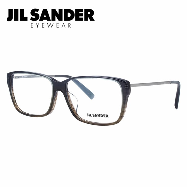 JIL SANDER メガネフレーム ジル・サンダー 伊達 眼鏡 J4004-N 57 アジアンフィット メンズ レディース