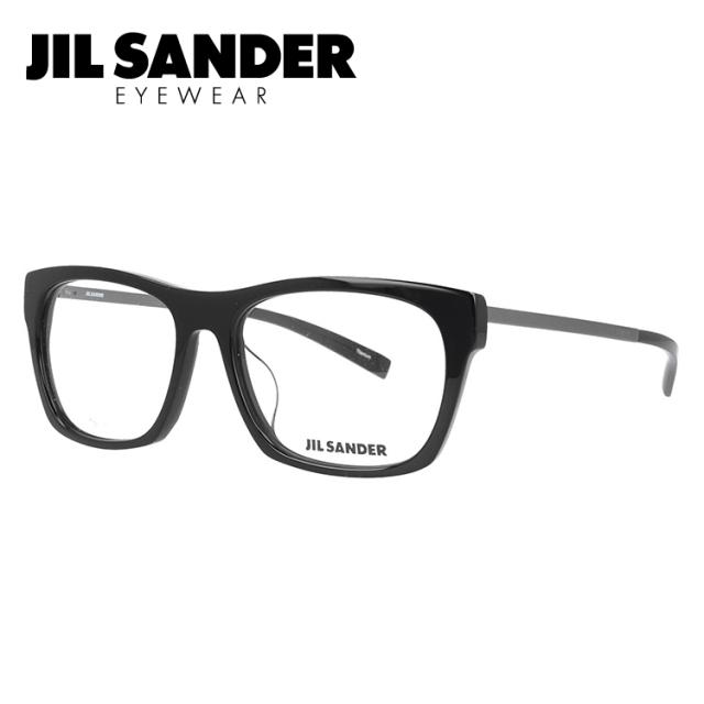 JIL SANDER メガネフレーム ウェリントン型 伊達メガネ ジル・サンダー 伊達 眼鏡 J4006-K 55 アジアンフィット メンズ レディース ハイブランド