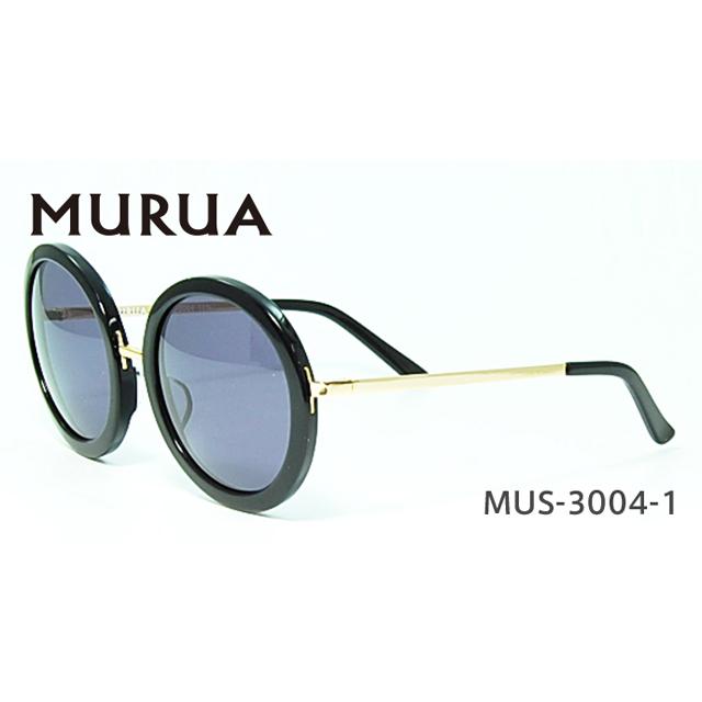 レディース サングラス MURUA ムルーア MUS 3004 全4色 53サイズ アジアンフィット ラウンド型 女性 UVカット 紫外線 対策 ブランド 眼鏡 メガネ アイウェア 人気 おすすめの通販は 4,650円