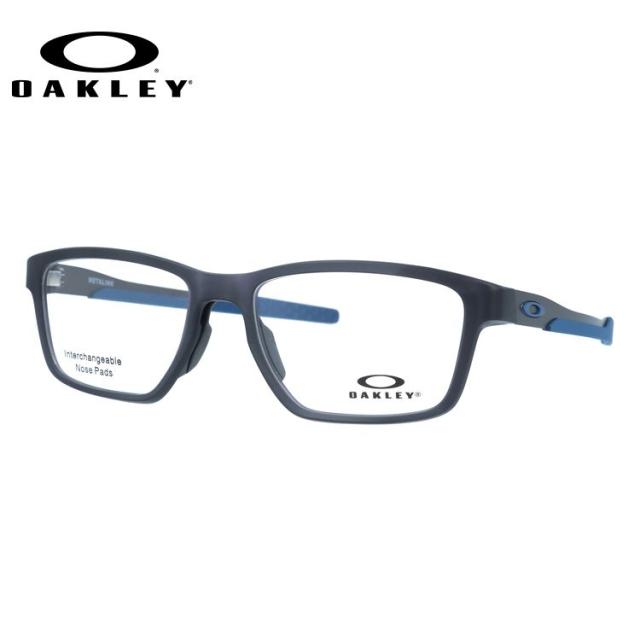 オークリー メガネ メタリンク レギュラーフィット OAKLEY LINK OX8153-0755 55サイズ スクエア メンズ レディース